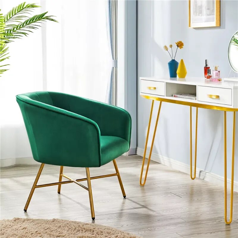 Green Lounge Accent Chair